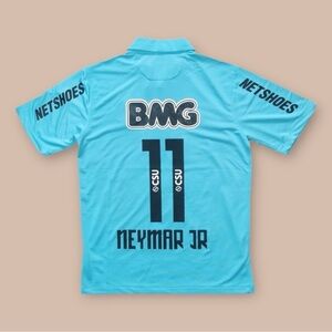 Neymar santos retro jersey